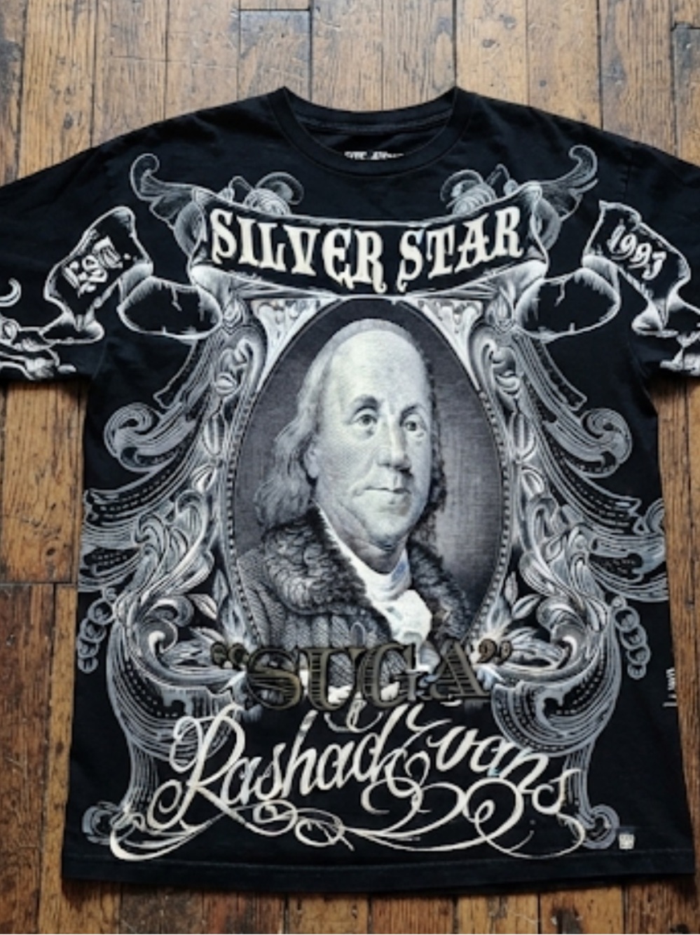 Silver Star Rashad Evans Shirt Size Large
